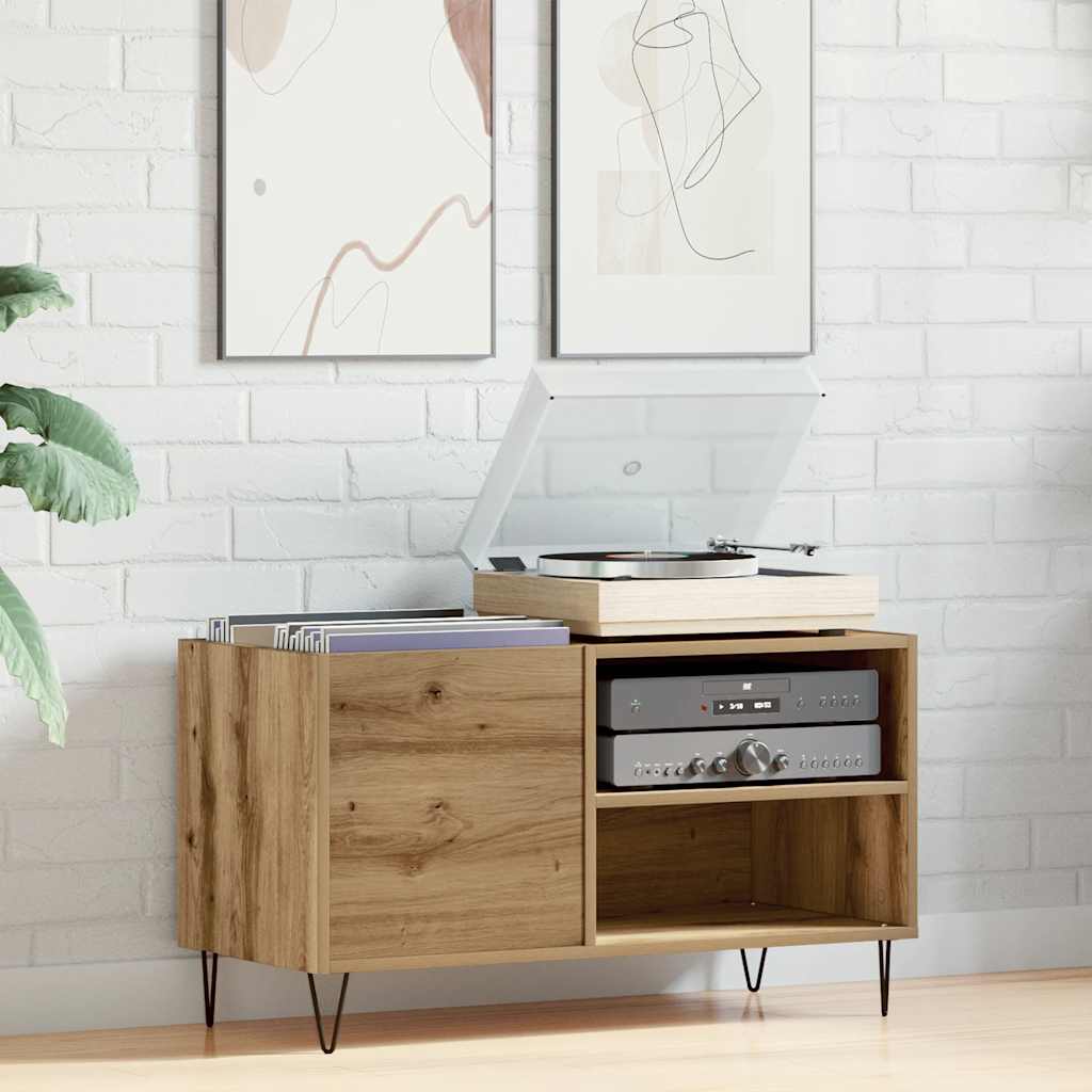 Record Cabinet 84.5X38X48 Cm Engineered Wood