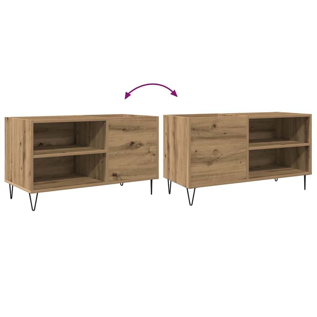 Record Cabinet 84.5X38X48 Cm Engineered Wood