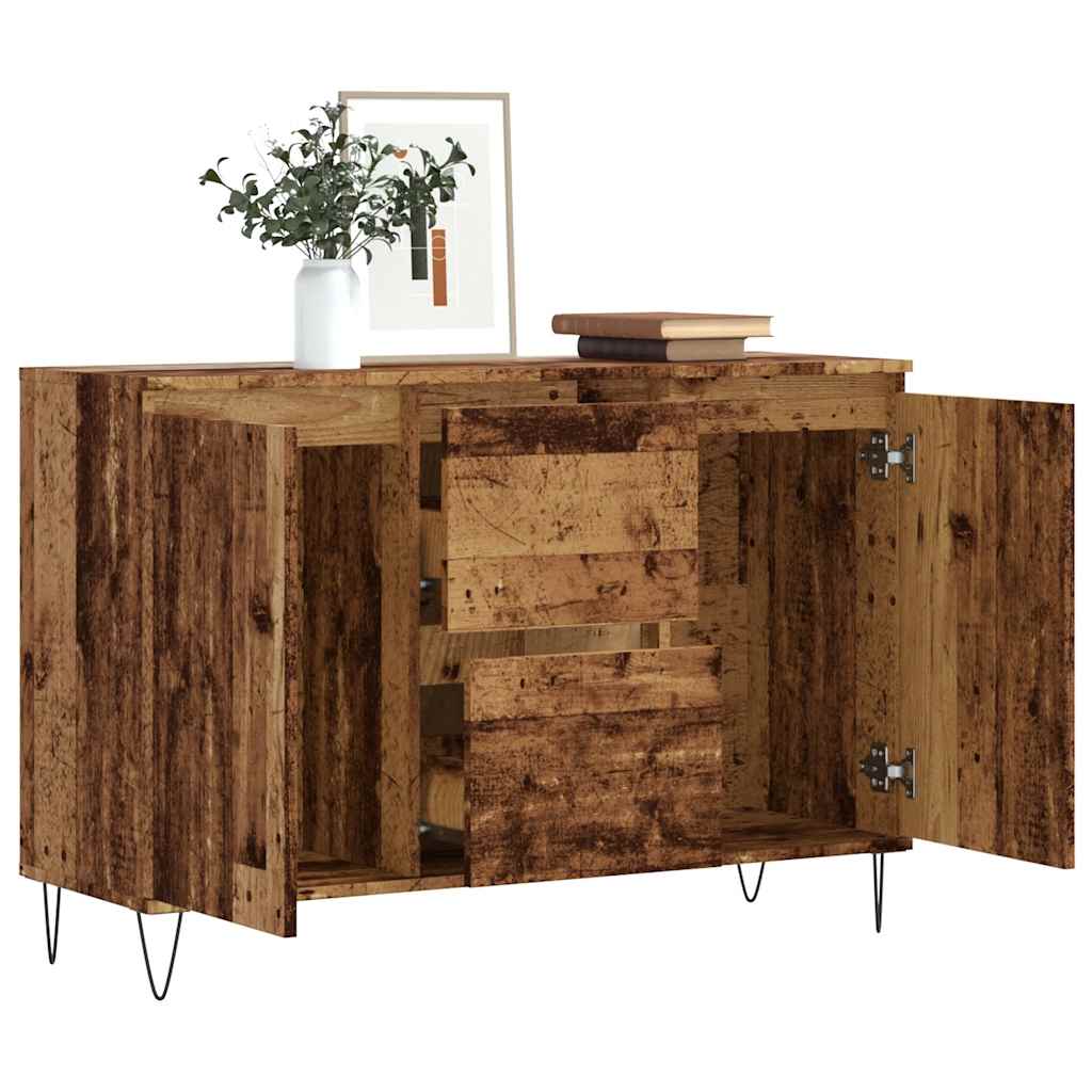 Sideboard 101.5X35X70 Cm Engineered Wood
