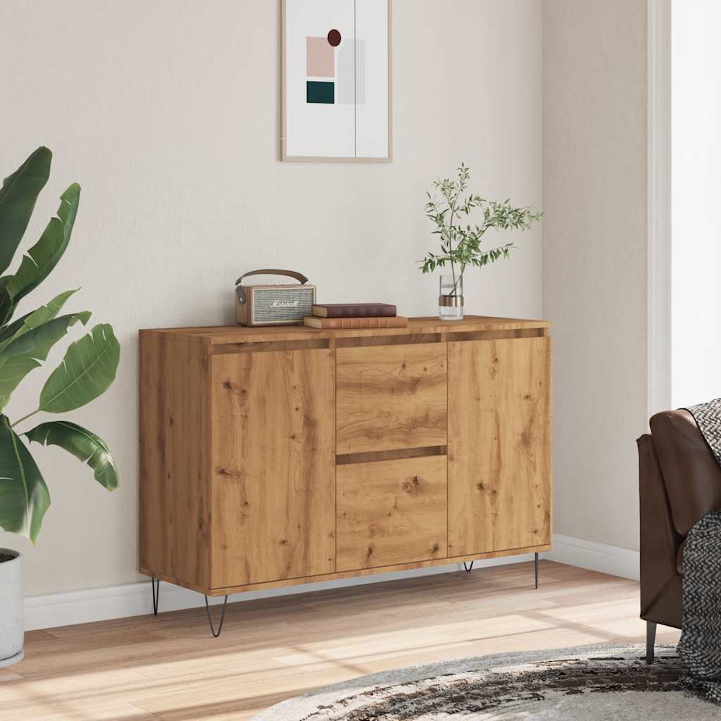 Sideboard 101.5X35X70 Cm Engineered Wood