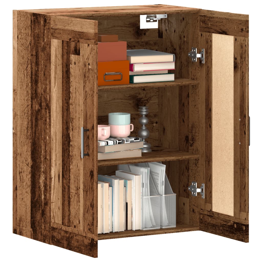 Wall Mounted Cabinet 69.5X34X90 Cm Engineered Wood