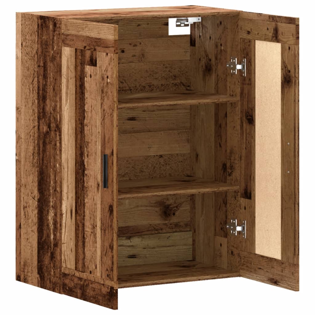Wall Mounted Cabinet 69.5X34X90 Cm Engineered Wood