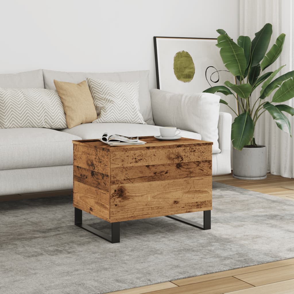 Coffee Table 60X44.5X45 Cm Engineered Wood