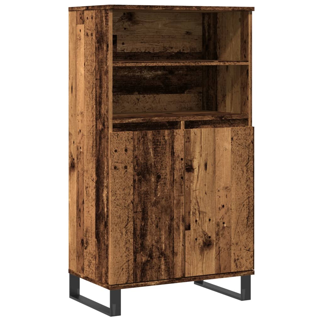 Highboard 60X36X110 Cm Engineered Wood