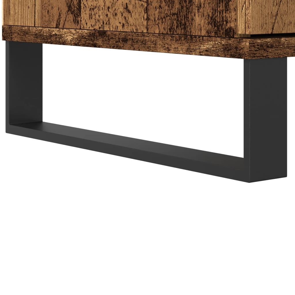 Highboard 60X36X110 Cm Engineered Wood