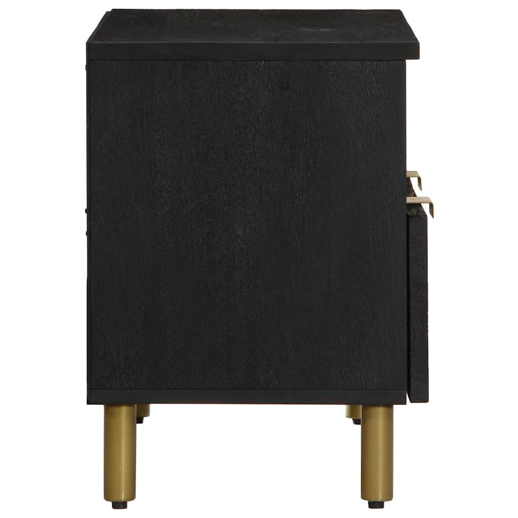 Tv Cabinet Black 70X33X46 Cm Engineered Wood
