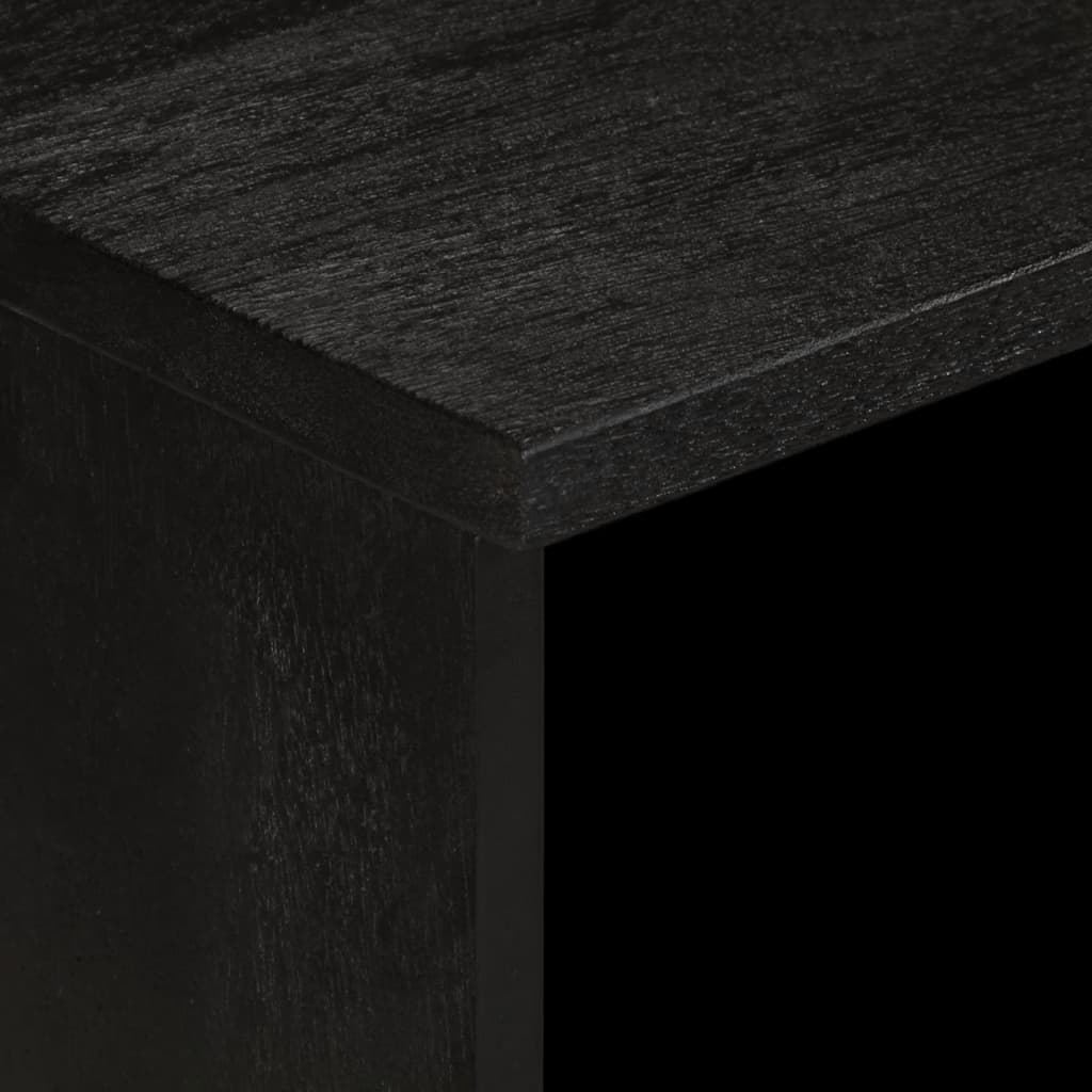 Tv Cabinet Black 70X33X46 Cm Engineered Wood