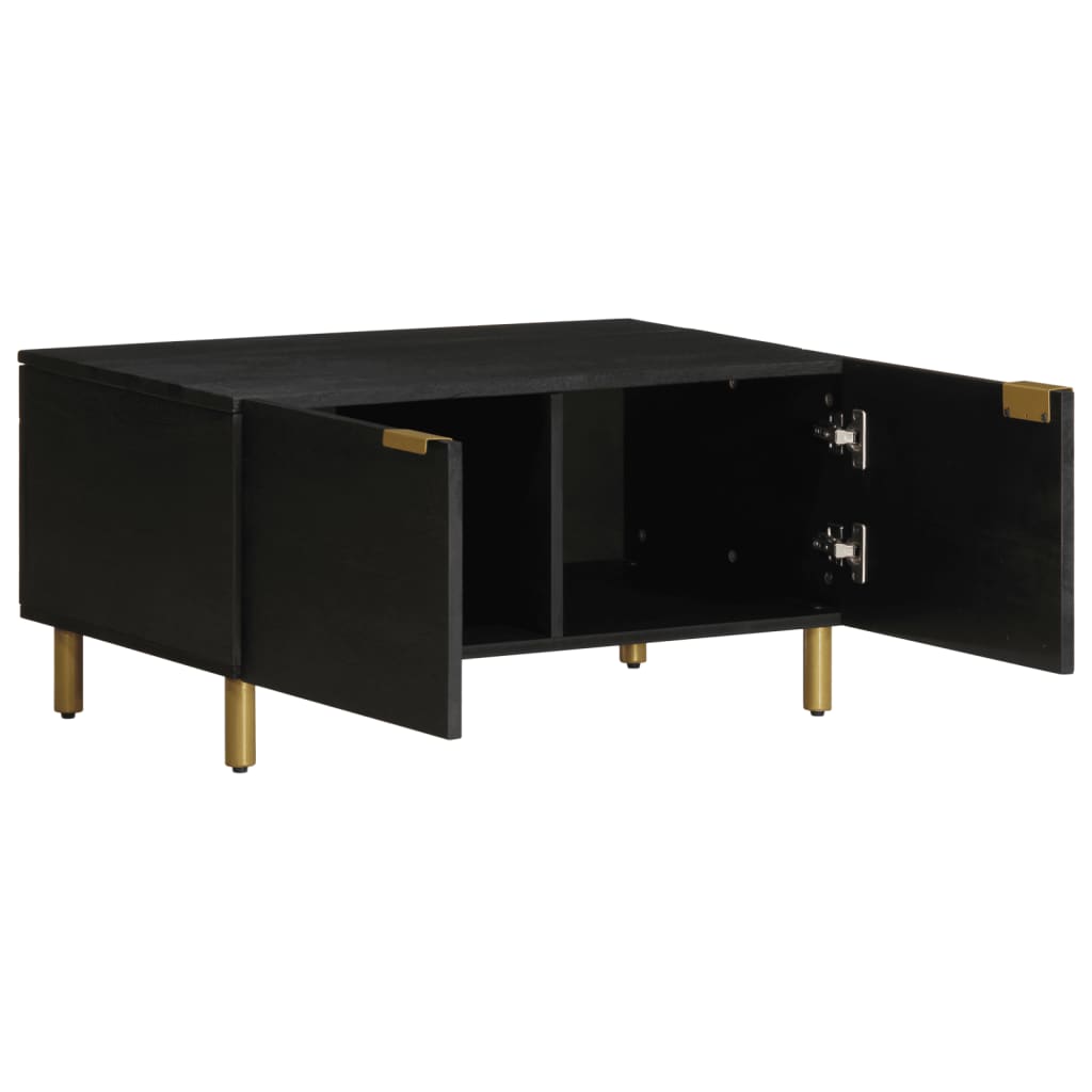 Coffee Table Black 80X50X40 Cm Engineered Wood