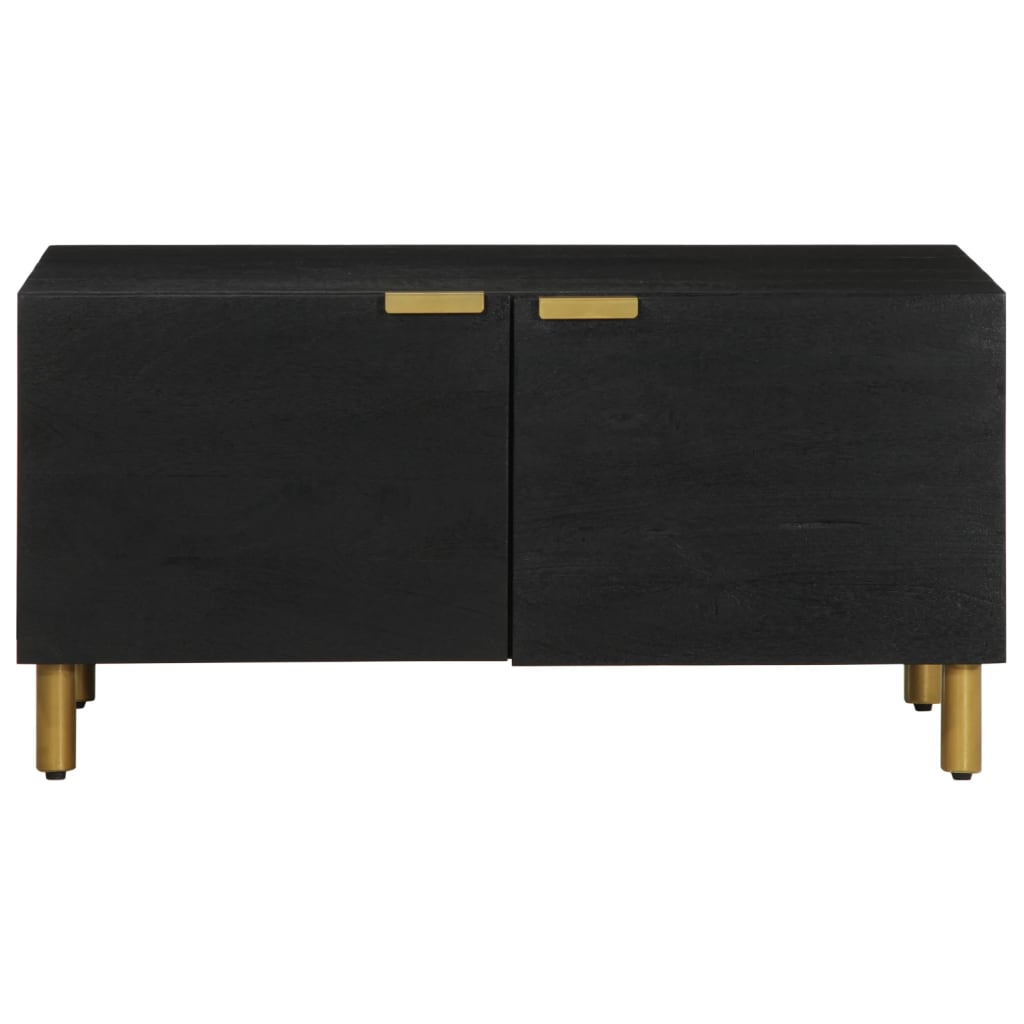 Coffee Table Black 80X50X40 Cm Engineered Wood