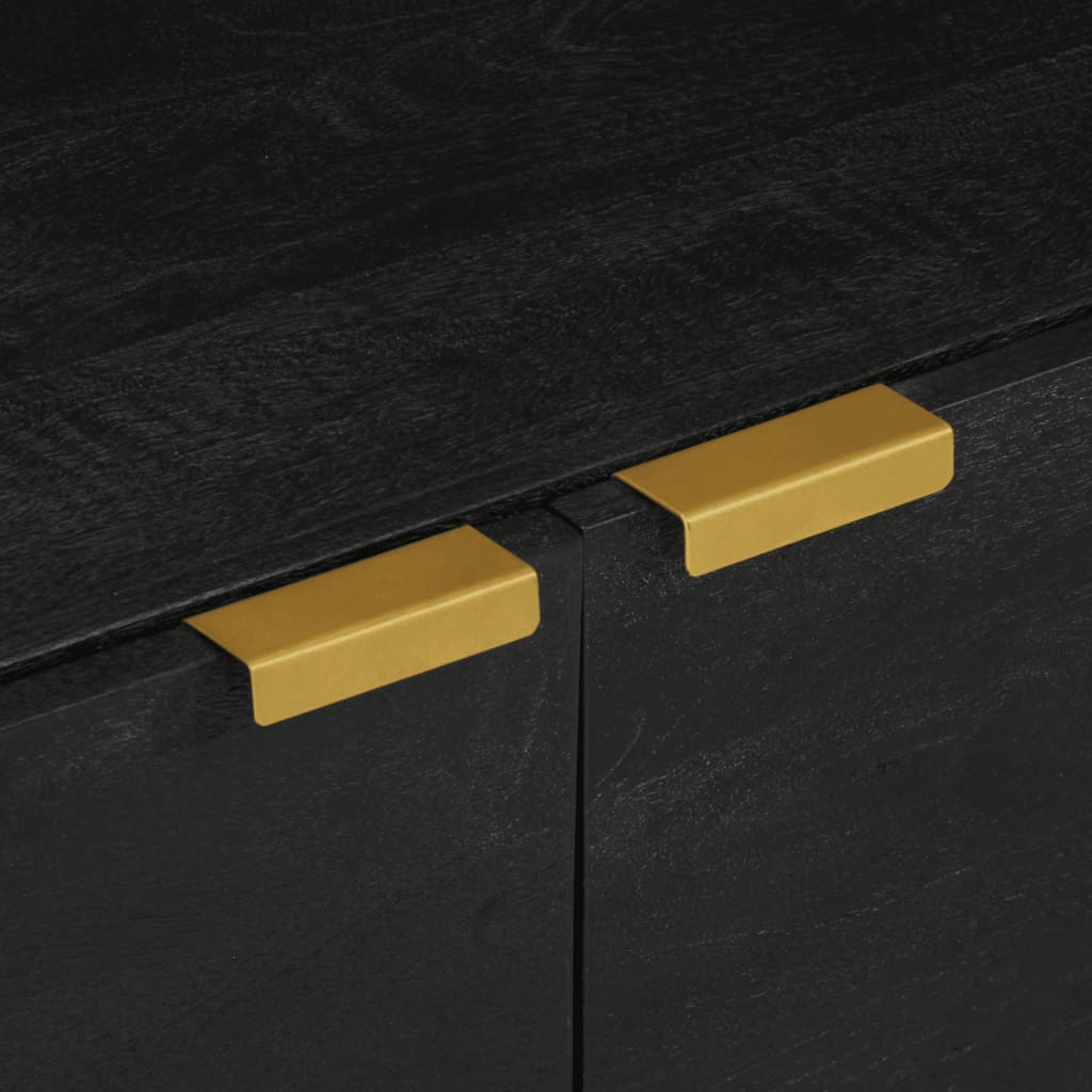 Coffee Table Black 80X50X40 Cm Engineered Wood