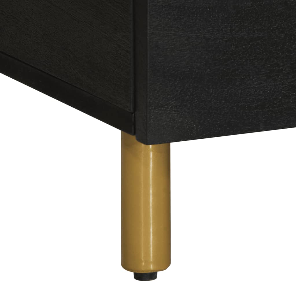 Coffee Table Black 80X50X40 Cm Engineered Wood