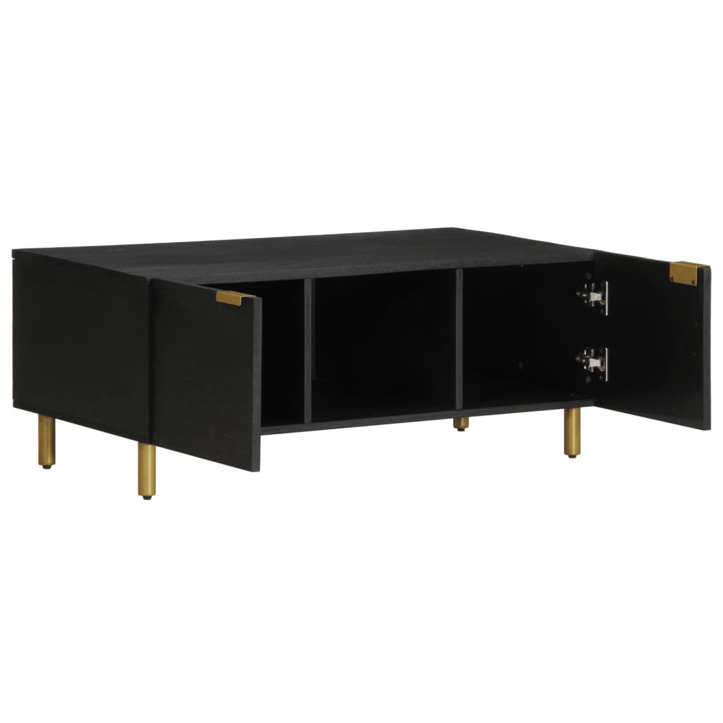 Coffee Table Black 100X54X40 Cm Engineered Wood