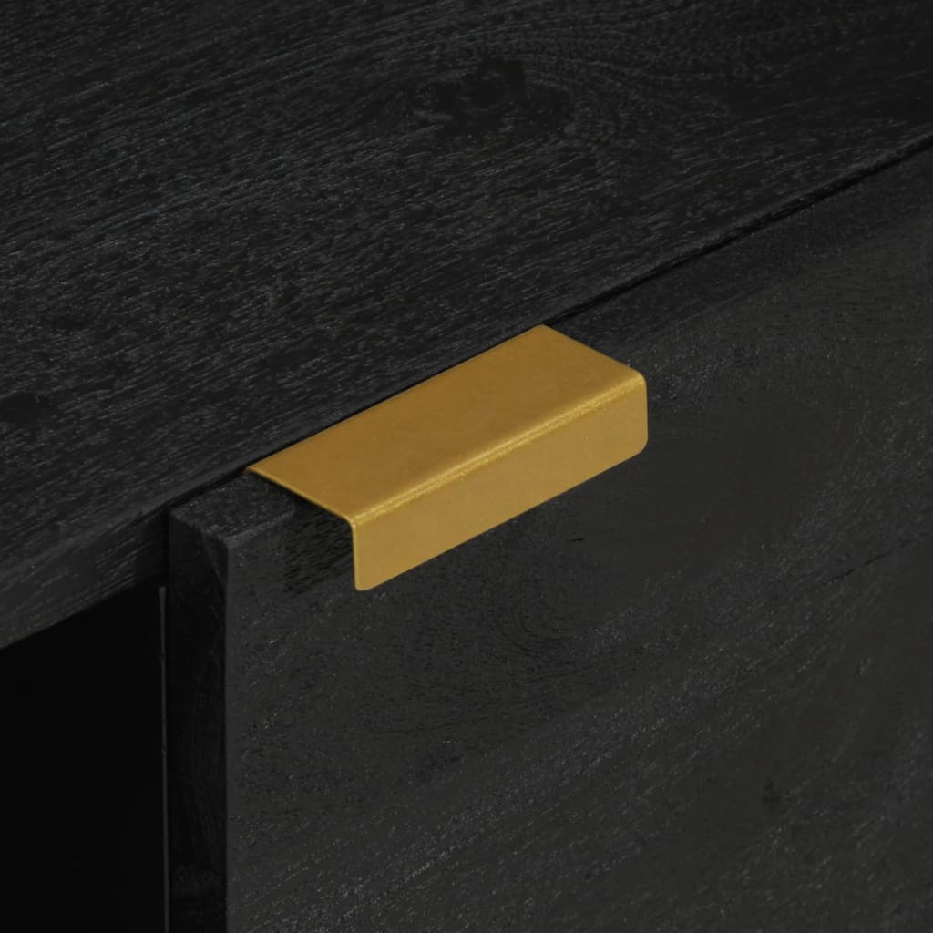 Coffee Table Black 100X54X40 Cm Engineered Wood