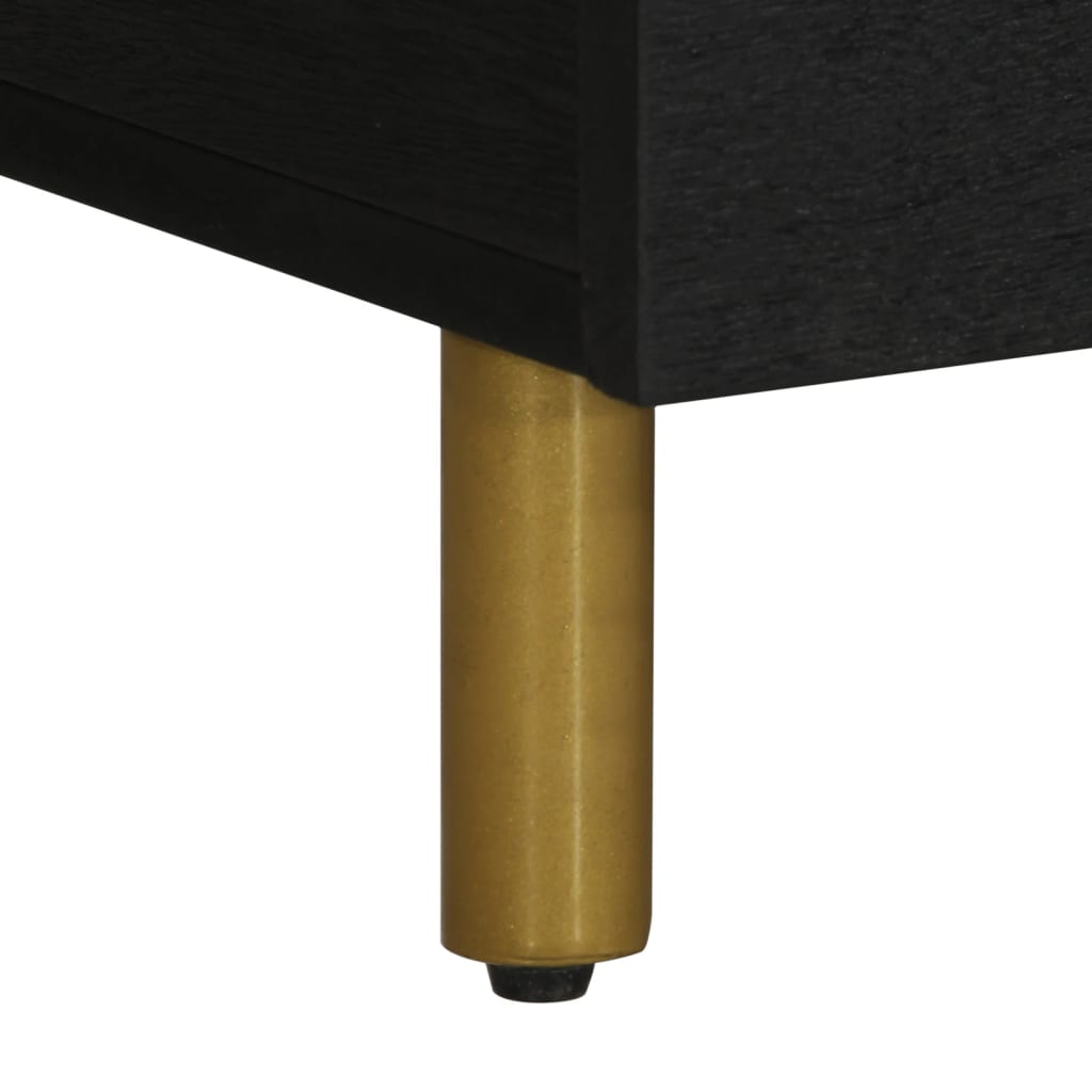 Coffee Table Black 100X54X40 Cm Engineered Wood