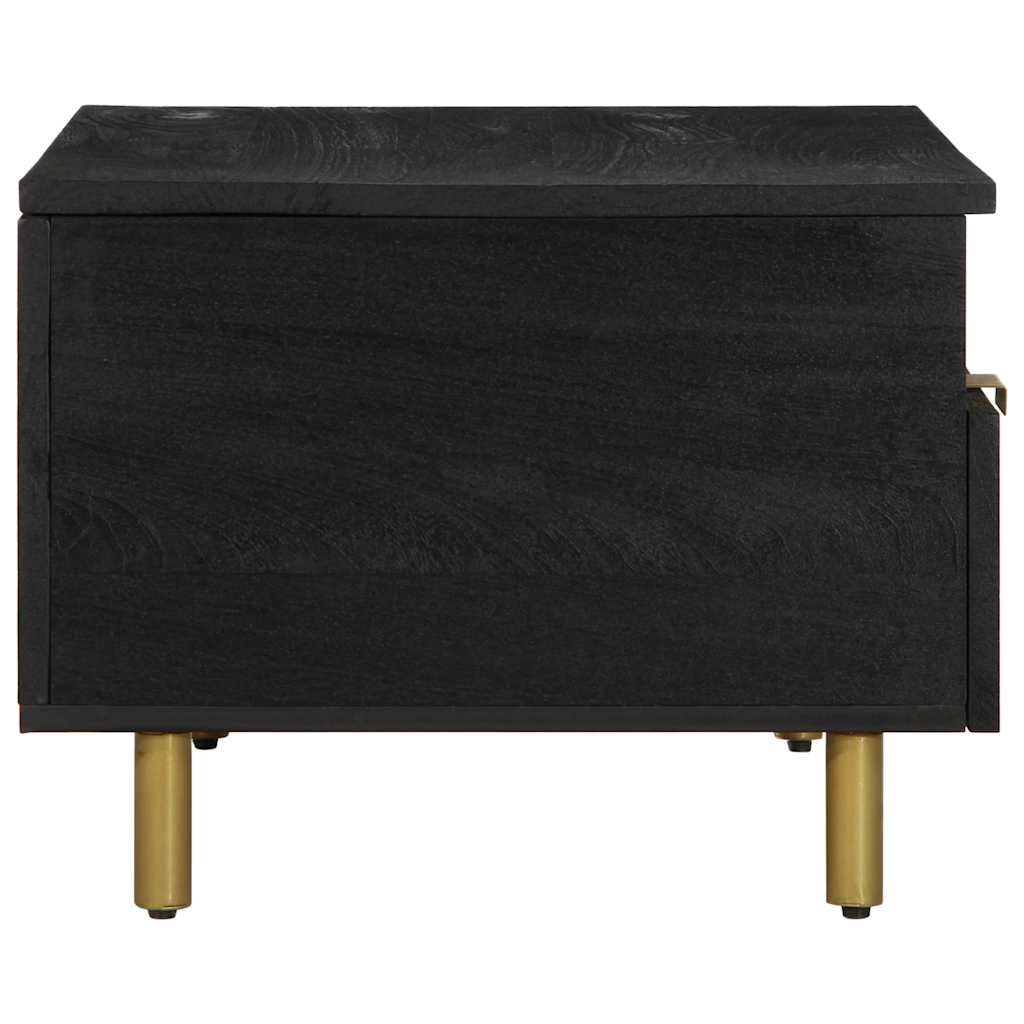 Coffee Table Black 80X54X40 Cm Engineered Wood