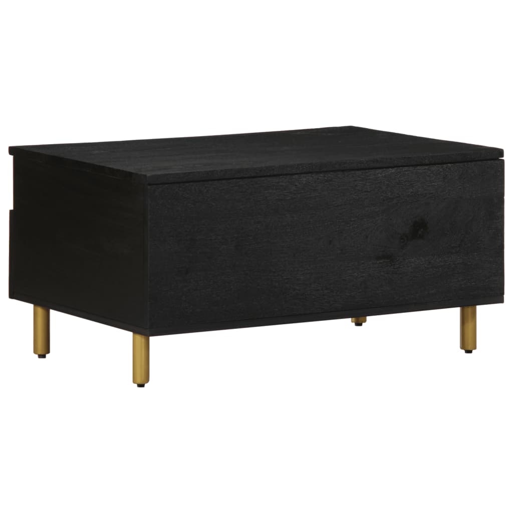 Coffee Table Black 80X54X40 Cm Engineered Wood