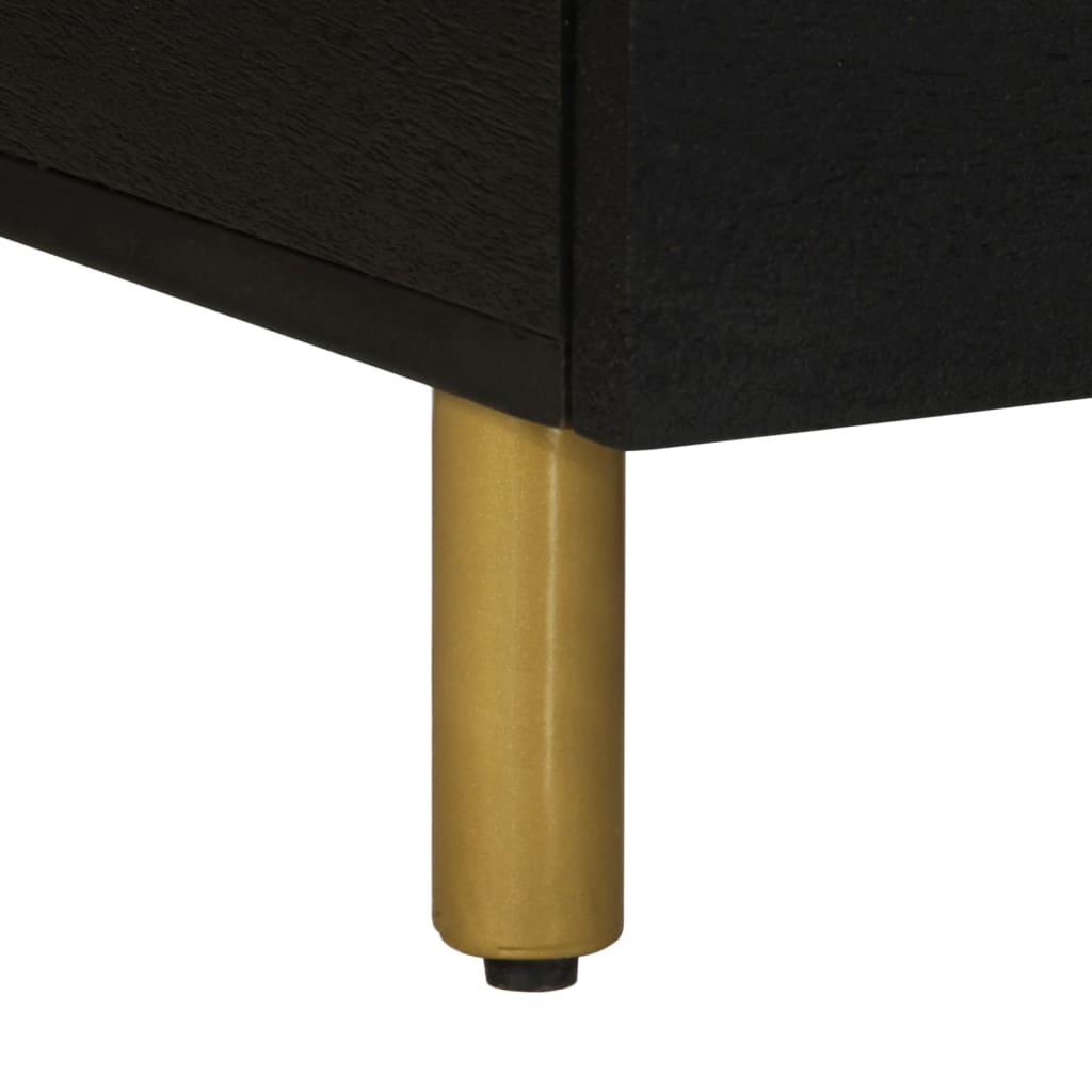 Coffee Table Black 80X54X40 Cm Engineered Wood