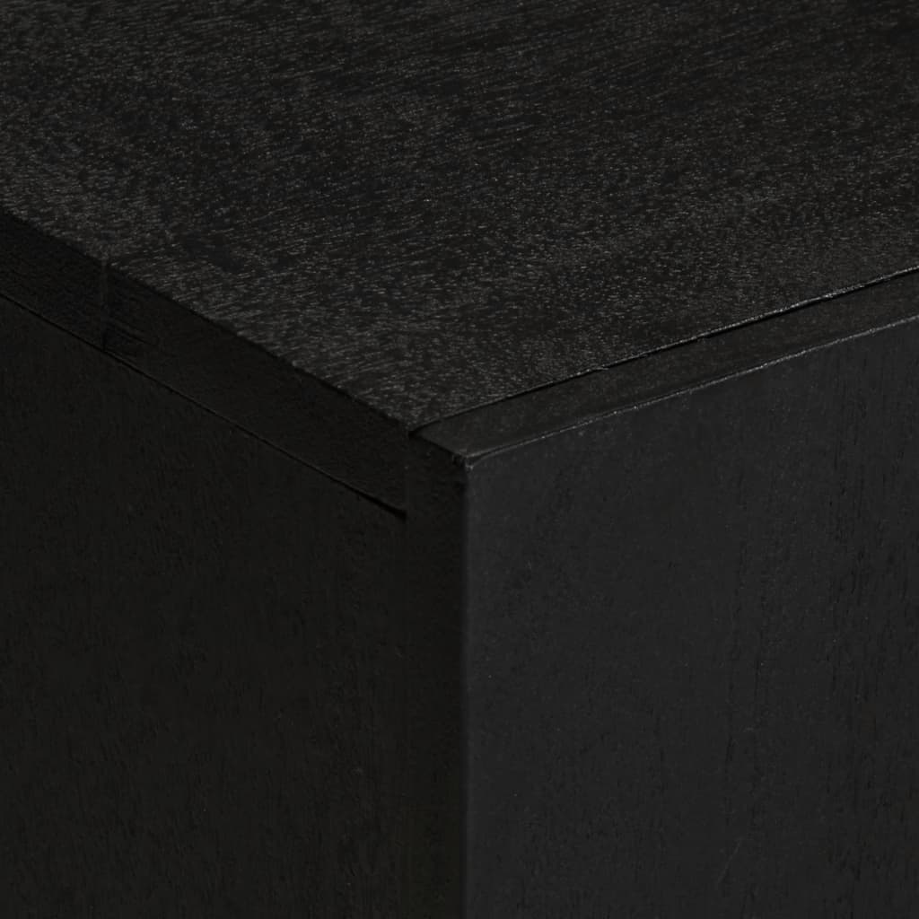 Tv Cabinet Black 105X33X46 Cm Engineered Wood