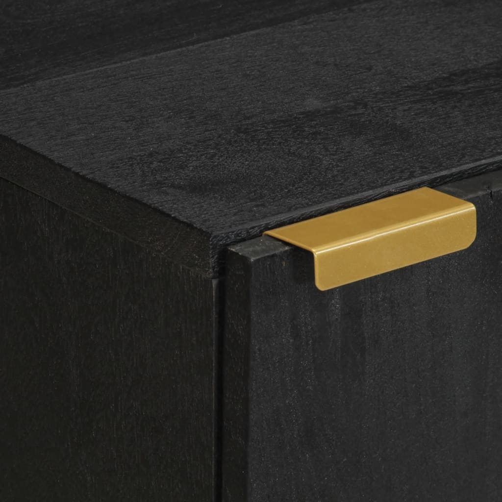 Sideboard Black 40X33X75 Cm Engineered Wood