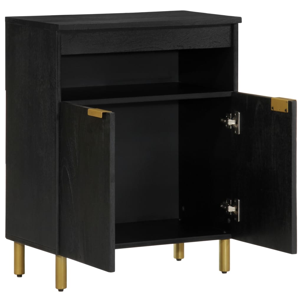 Sideboard Black 60X33X75 Cm Engineered Wood