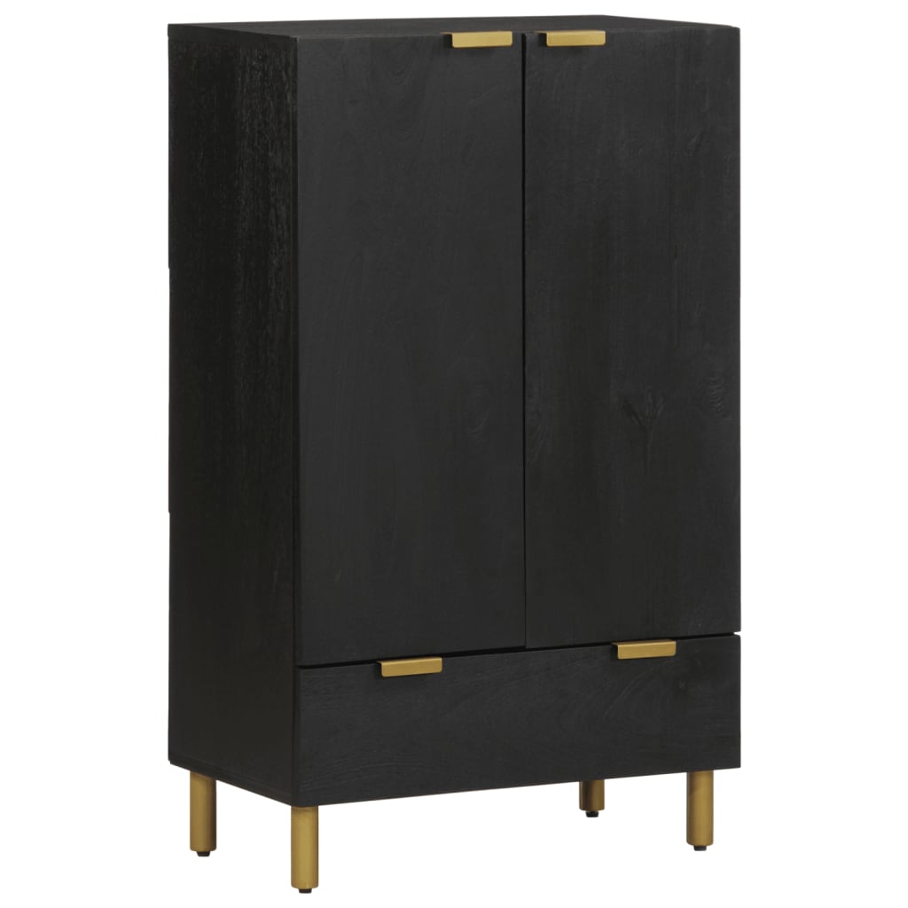 Highboard Black 60X33X100 Cm Engineered Wood