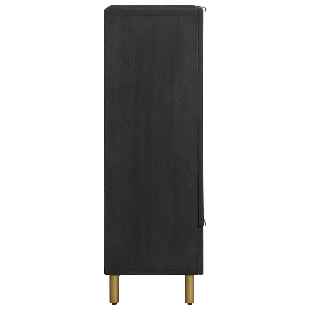 Highboard Black 60X33X100 Cm Engineered Wood
