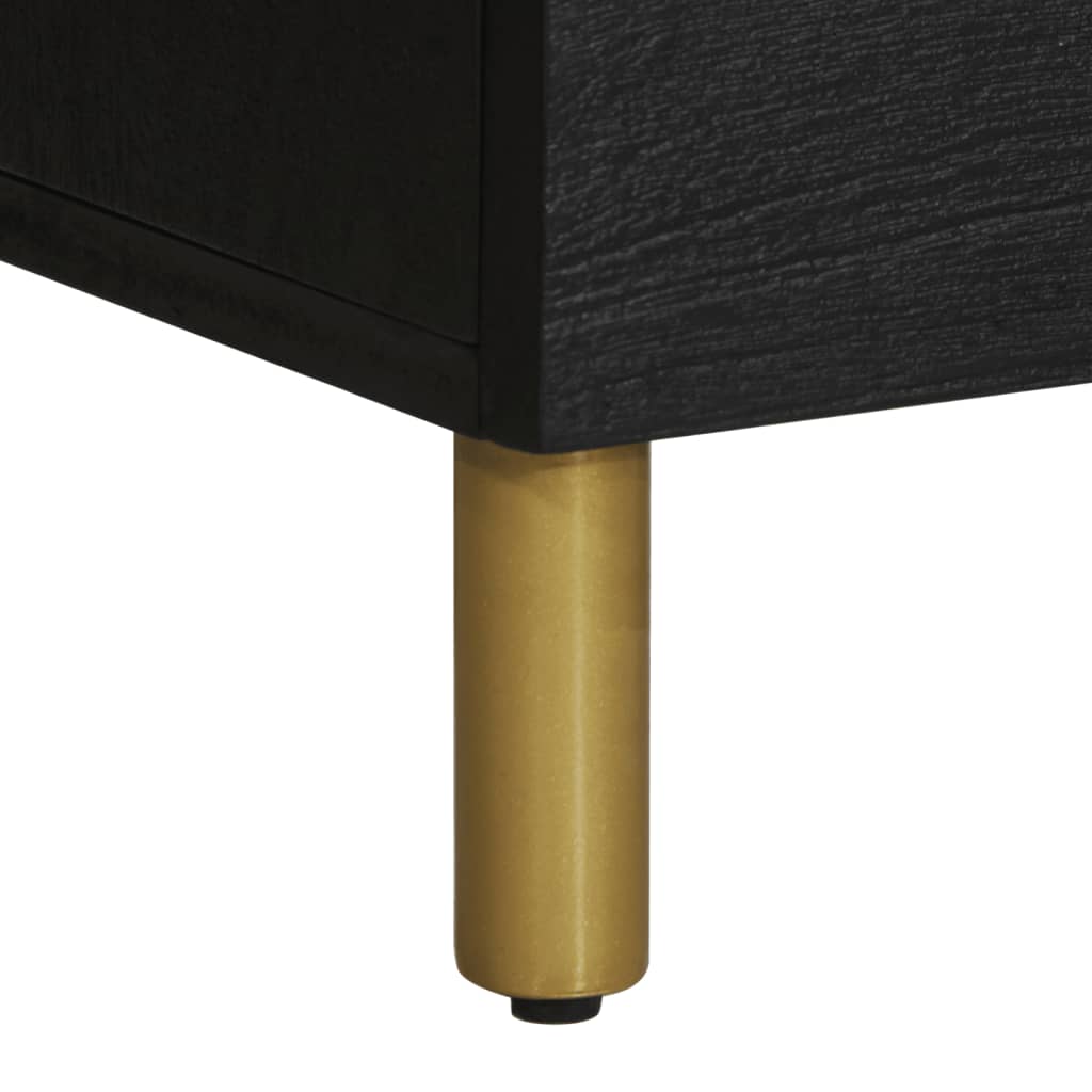 Highboard Black 60X33X100 Cm Engineered Wood