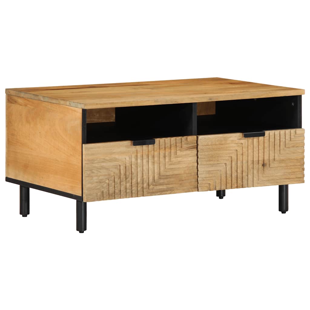 Coffee Table Brown 80 X 54 X 40 Cm