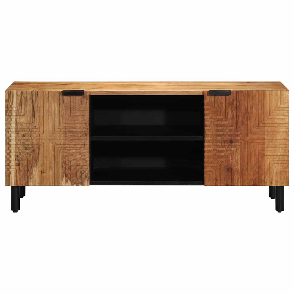Tv Cabinet 105X33X46 Cm Solid Wood Acacia
