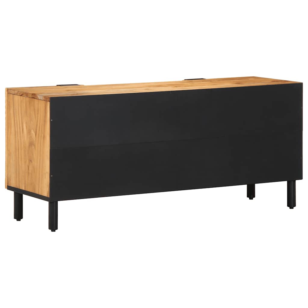 Tv Cabinet 105X33X46 Cm Solid Wood Acacia