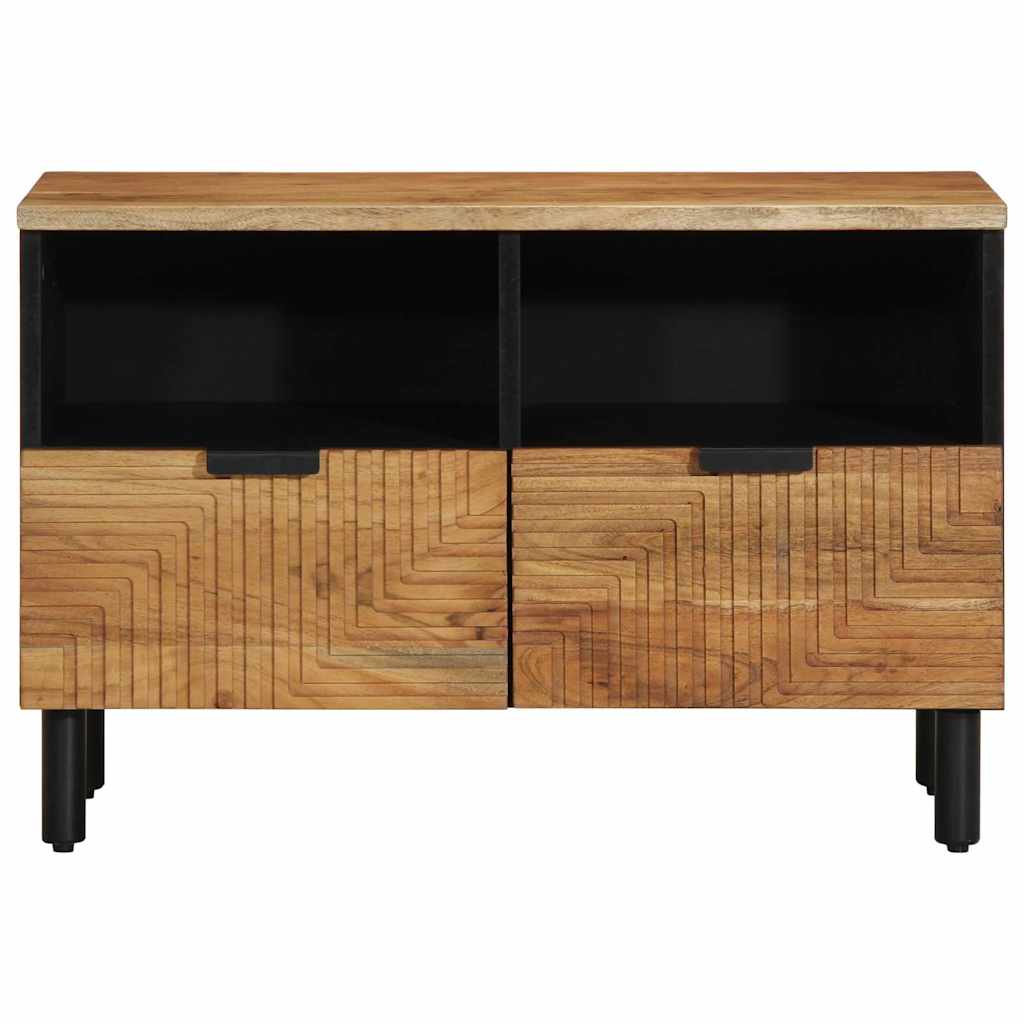 Tv Cabinet 70X33X46 Cm Solid Wood Acacia