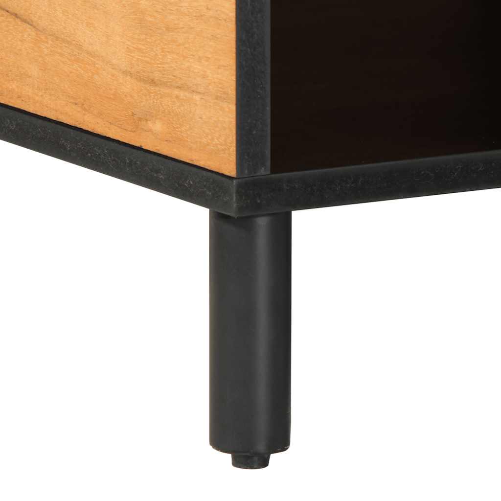 Coffee Table 80X50X40 Cm Solid Wood Acacia