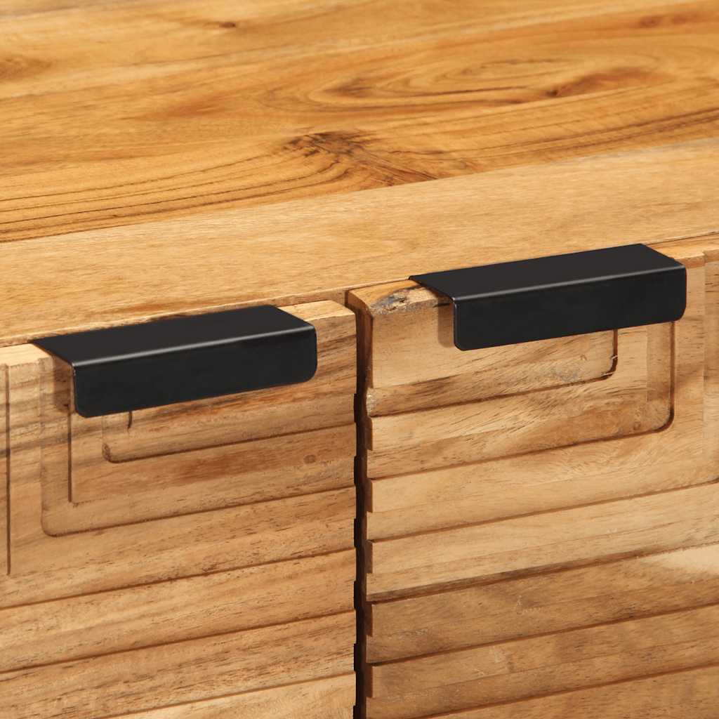 Coffee Table 80X50X40 Cm Solid Wood Acacia