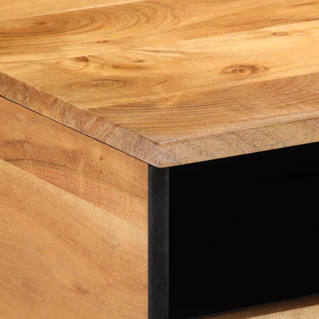 Coffee Table Brown 80 X 54 X 40 Cm