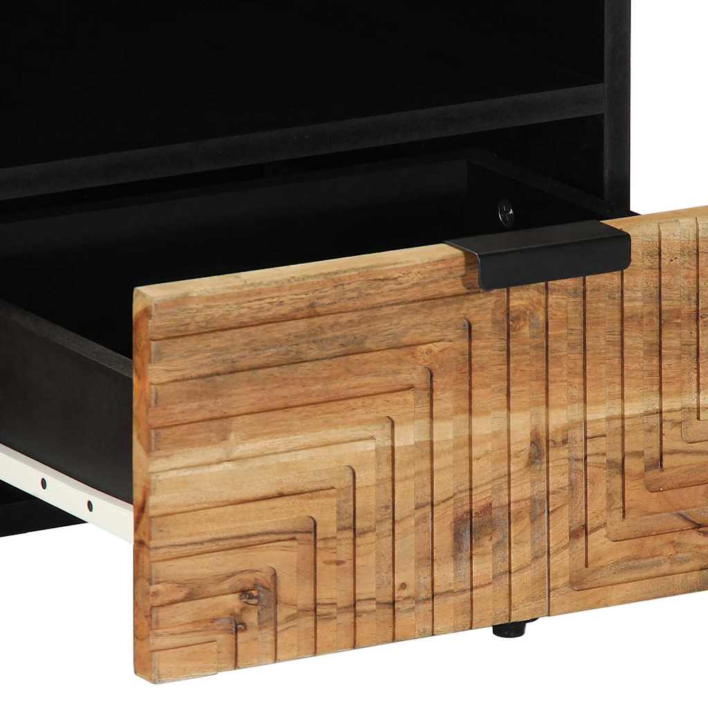 Coffee Table Brown 80 X 54 X 40 Cm