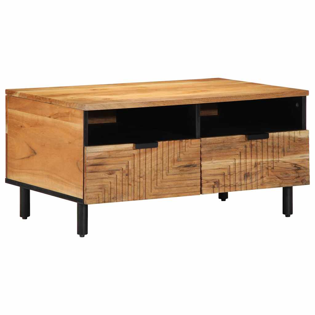 Coffee Table Brown 80 X 54 X 40 Cm