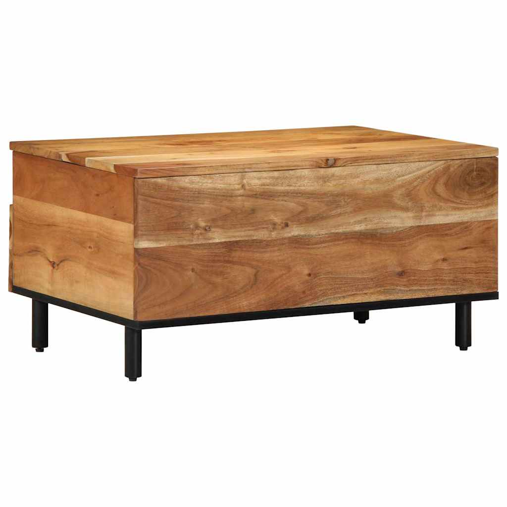Coffee Table Brown 80 X 54 X 40 Cm