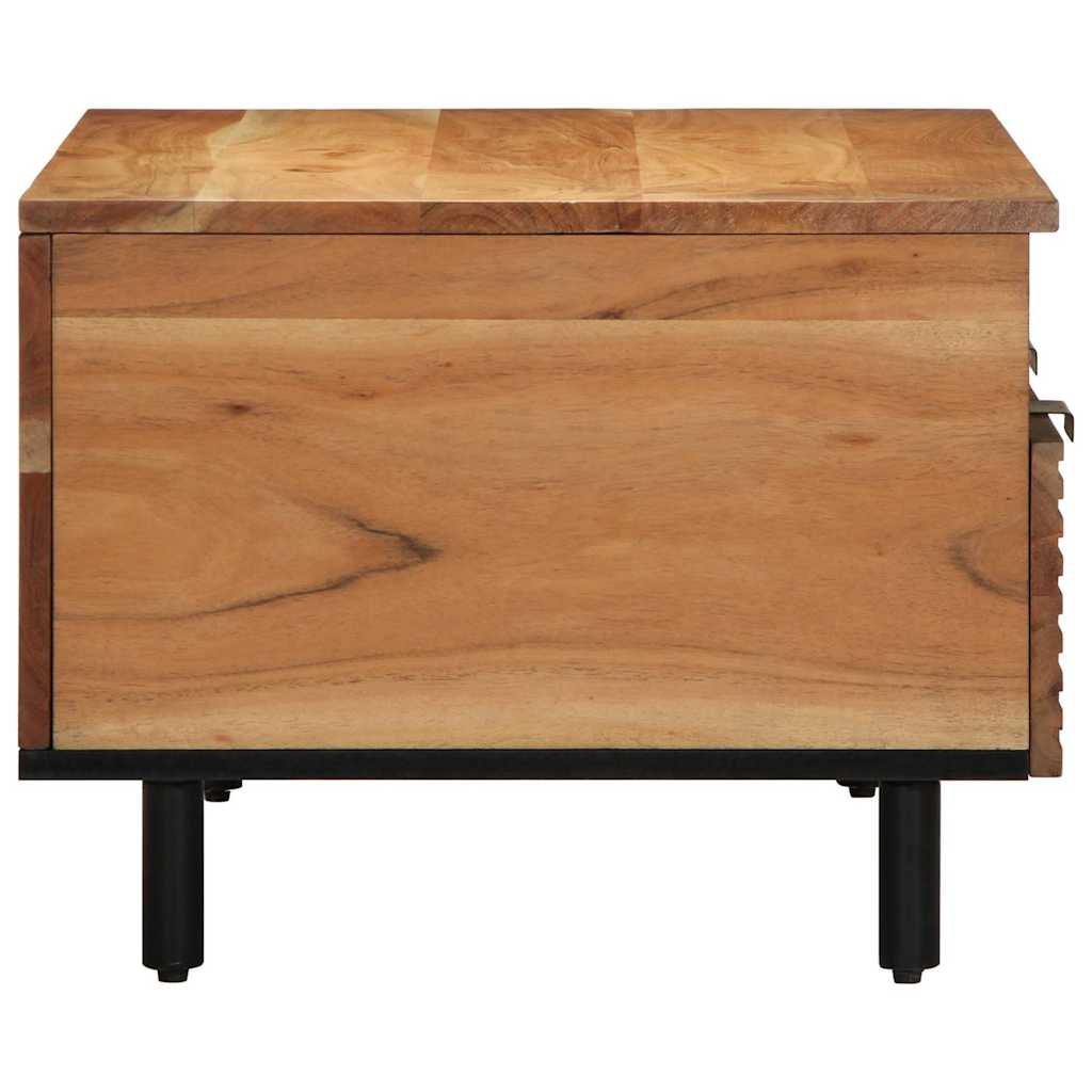 Coffee Table Brown 80 X 54 X 40 Cm