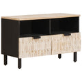 Tv Cabinet 70 X 33 X 46 Cm Solid Mango Wood