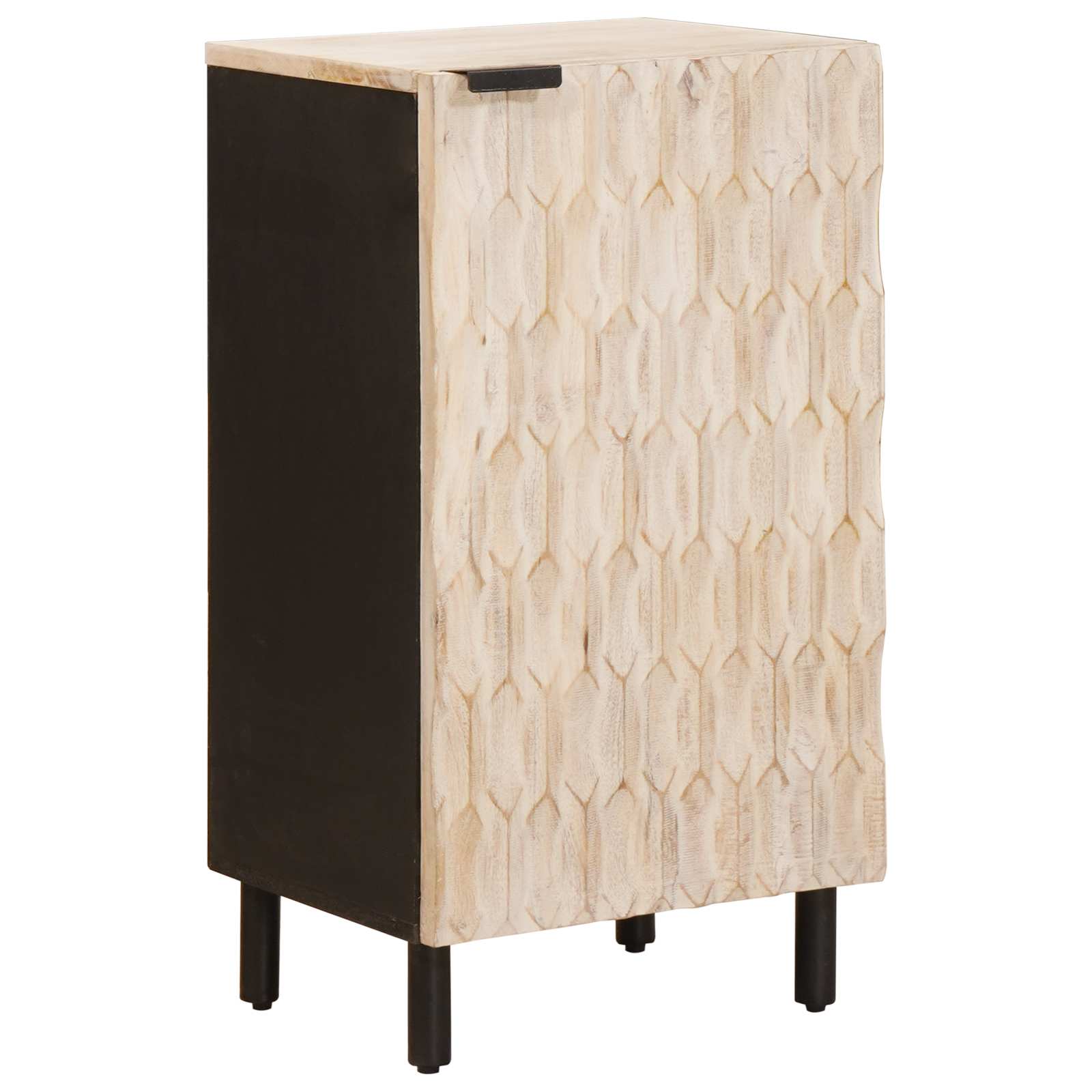 Sideboard 40 X 33 X 75 Cm Solid Mango Wood