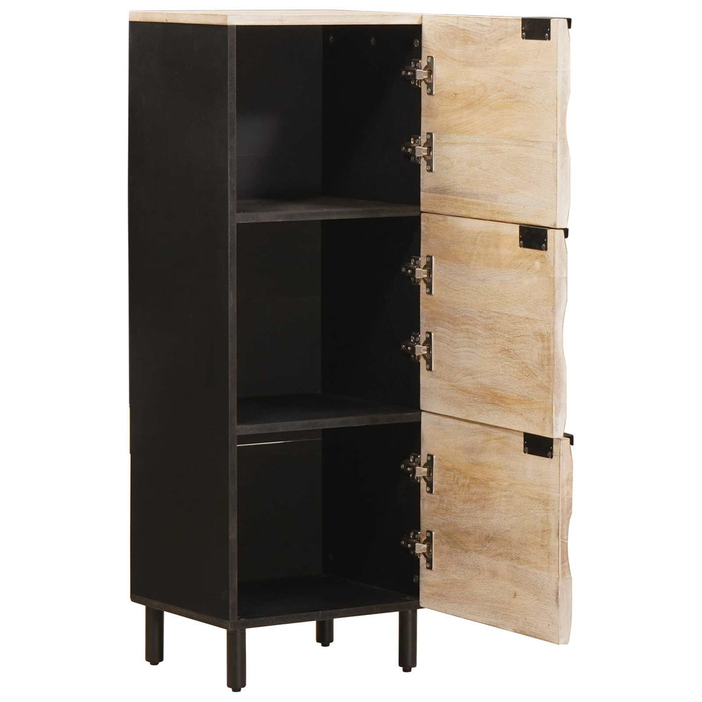 Highboard 40 X 33 X 110 Cm Solid Mango Wood