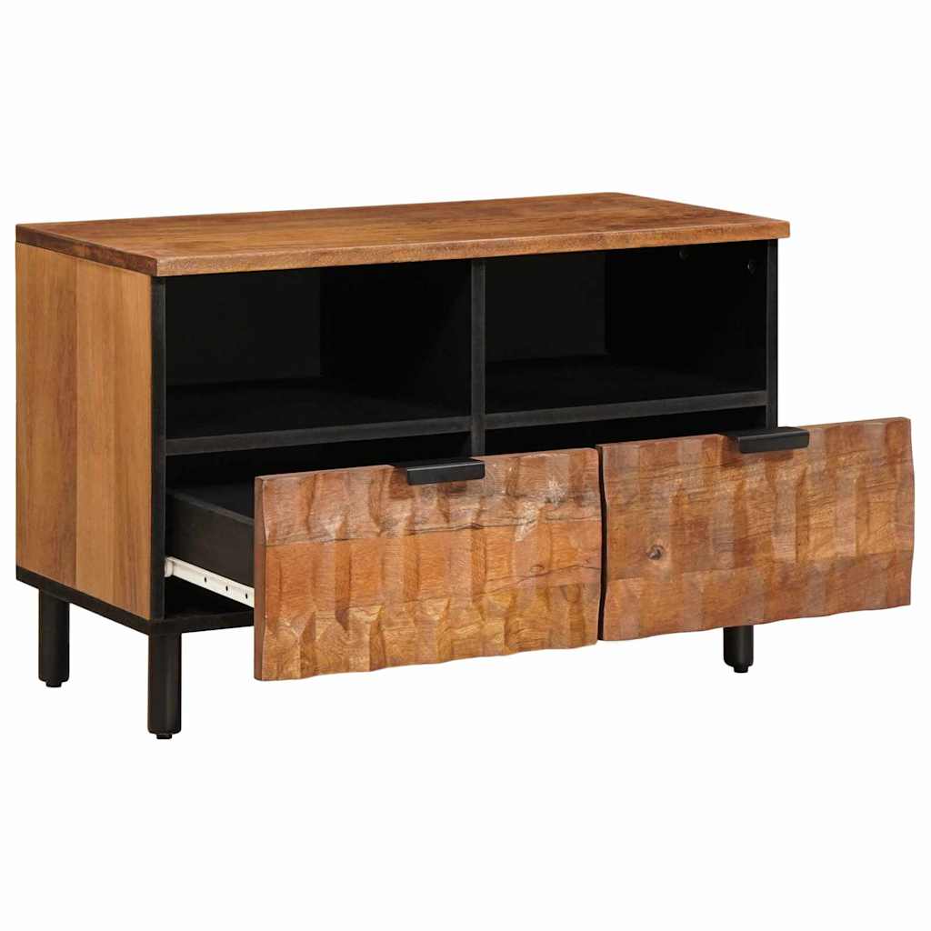 Tv Cabinet 70 X 33 X 46 Cm Solid Mango Wood