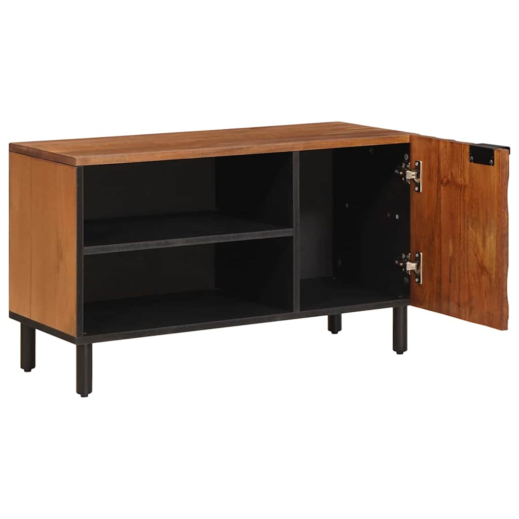Tv Cabinet 80 X 33 X 46 Cm Solid Mango Wood