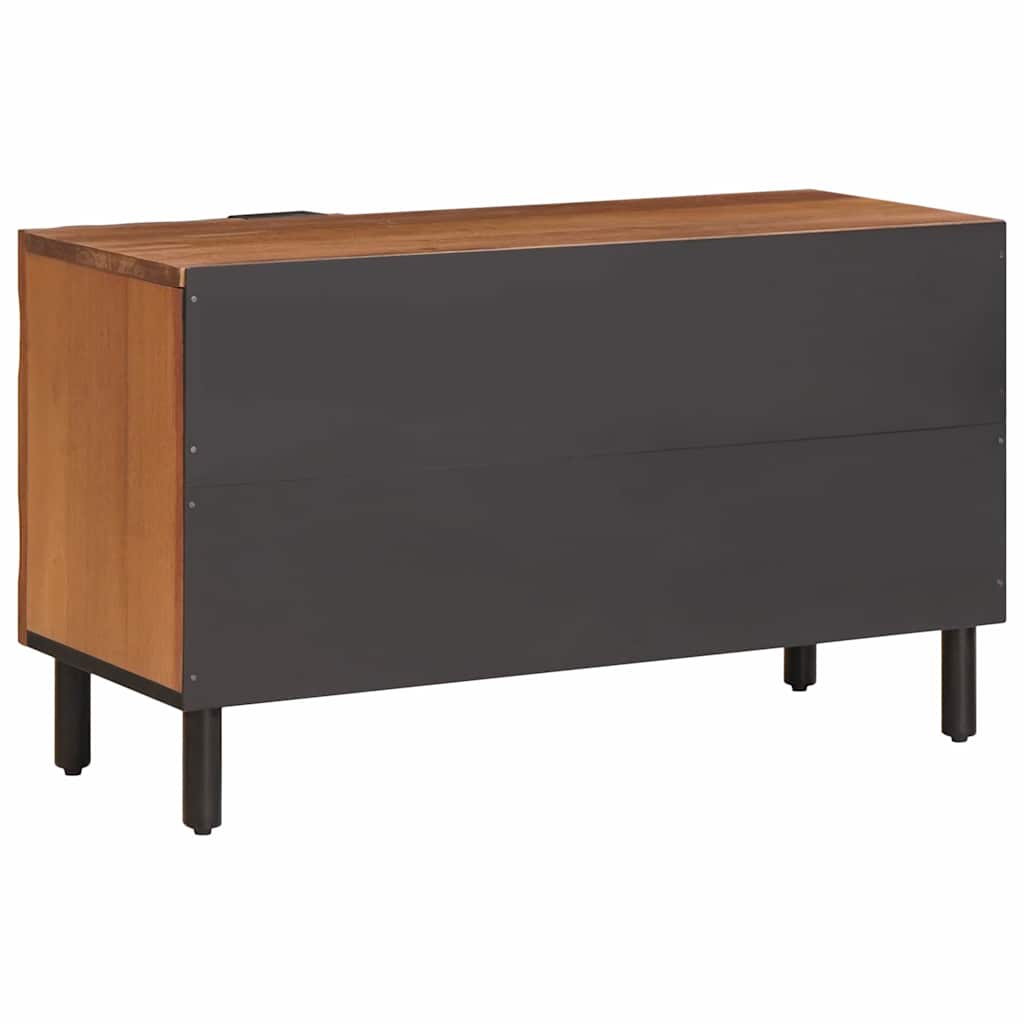 Tv Cabinet 80 X 33 X 46 Cm Solid Mango Wood