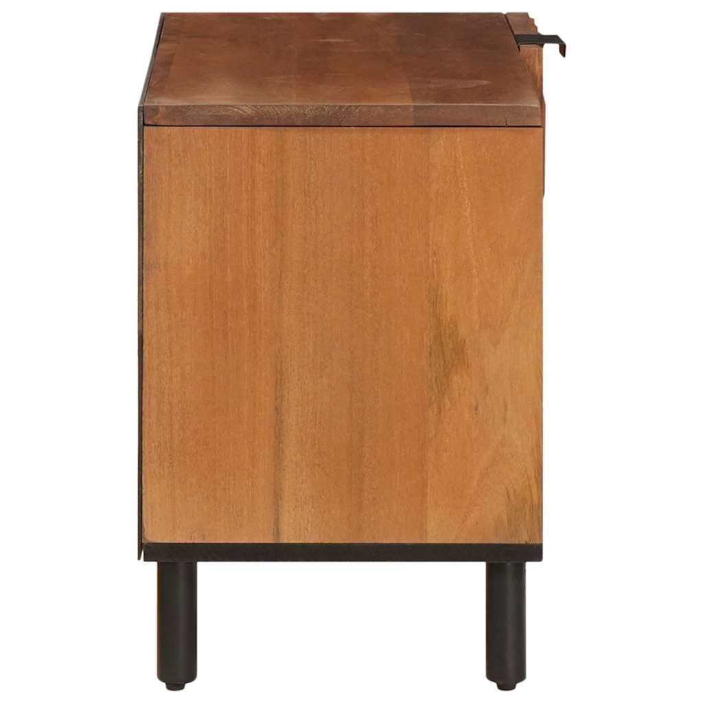 Tv Cabinet 80 X 33 X 46 Cm Solid Mango Wood