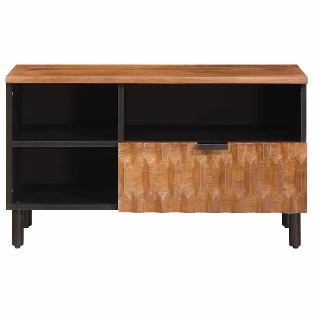 Tv Cabinet 80 X 33 X 46 Cm Solid Mango Wood