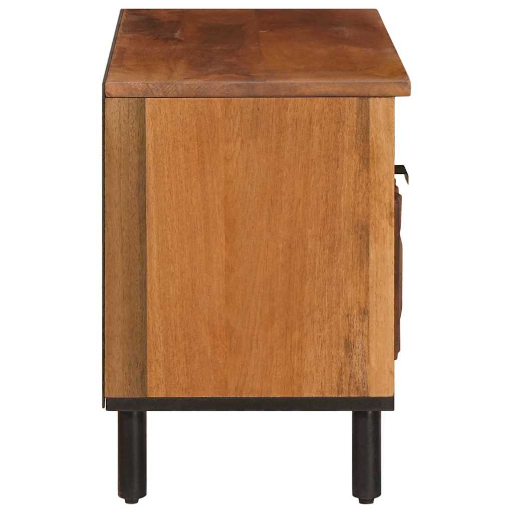 Tv Cabinet 80 X 33 X 46 Cm Solid Mango Wood