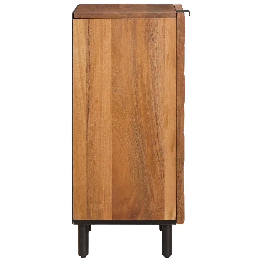 Sideboard 40 X 33 X 75 Cm Solid Mango Wood
