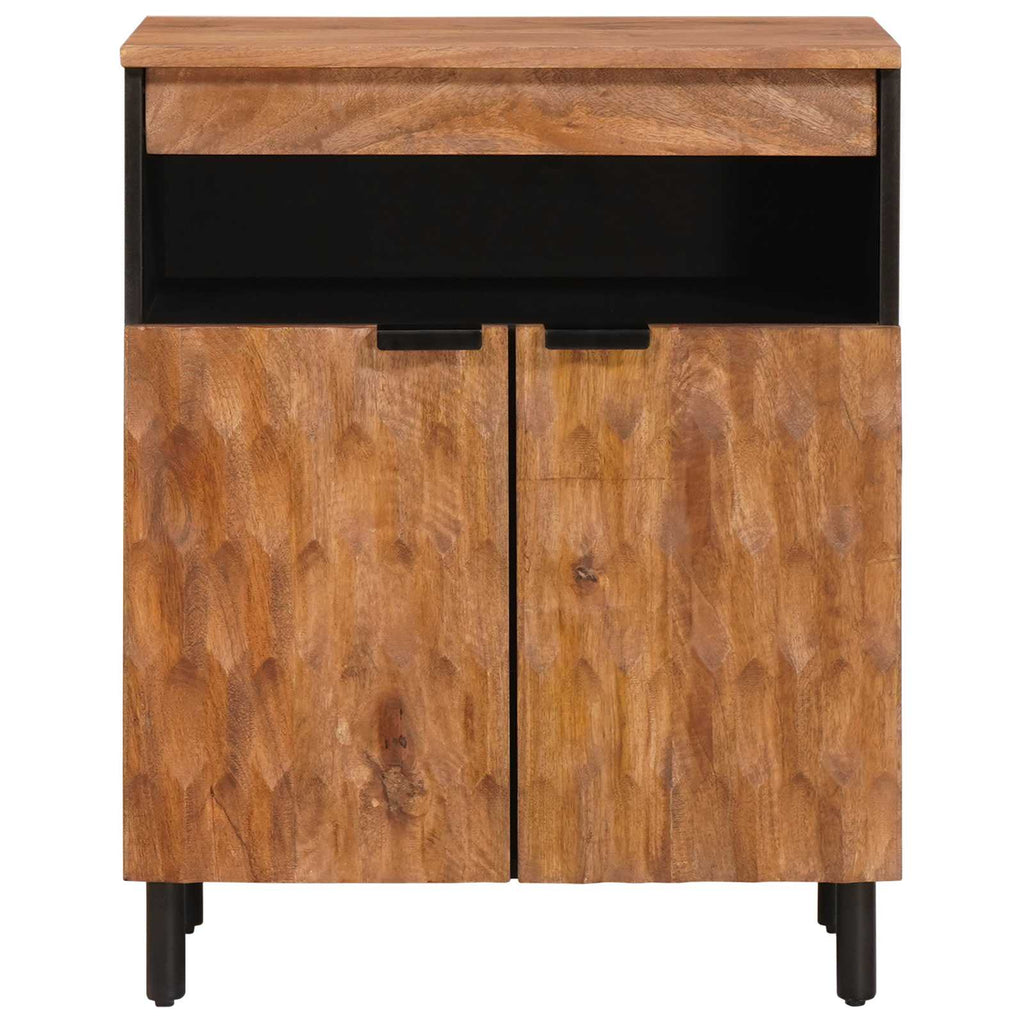 Sideboard 60 X 33 X 75 Cm Solid Mango Wood