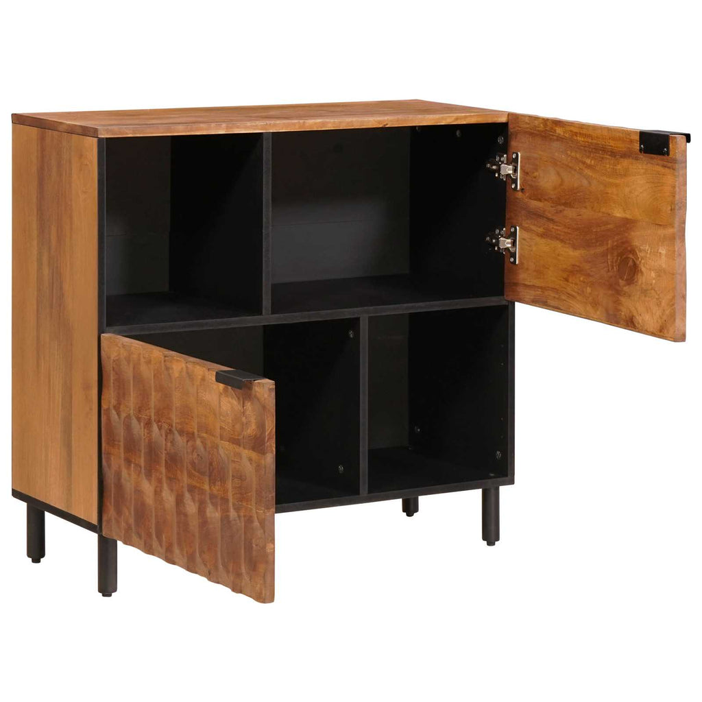 Sideboard 80 X 33 X 75 Cm Solid Mango Wood